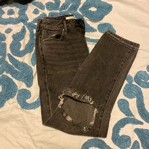 * Black Ripped Pacsun Mom Jeans *